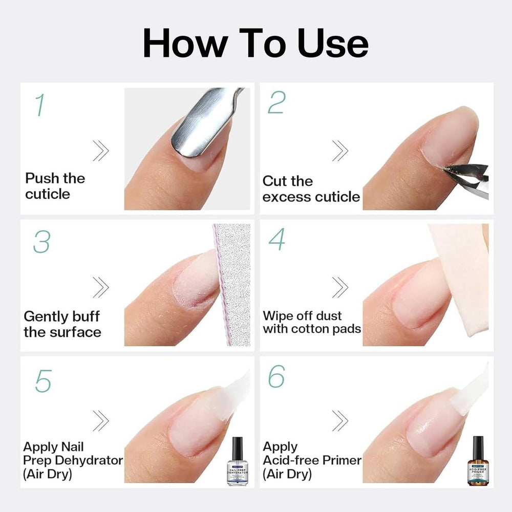 Morovan nail prep trio image highlights acid-free bonding for stable base.