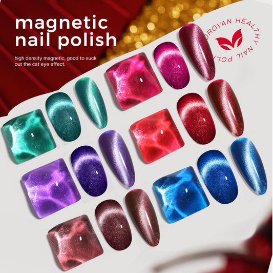 Morovan red glitter nail polish adds bold shimmer for any occasion