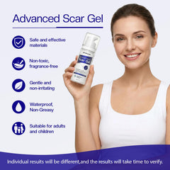 Morovan scar removal gel packaging emphasizes easy twice-daily use