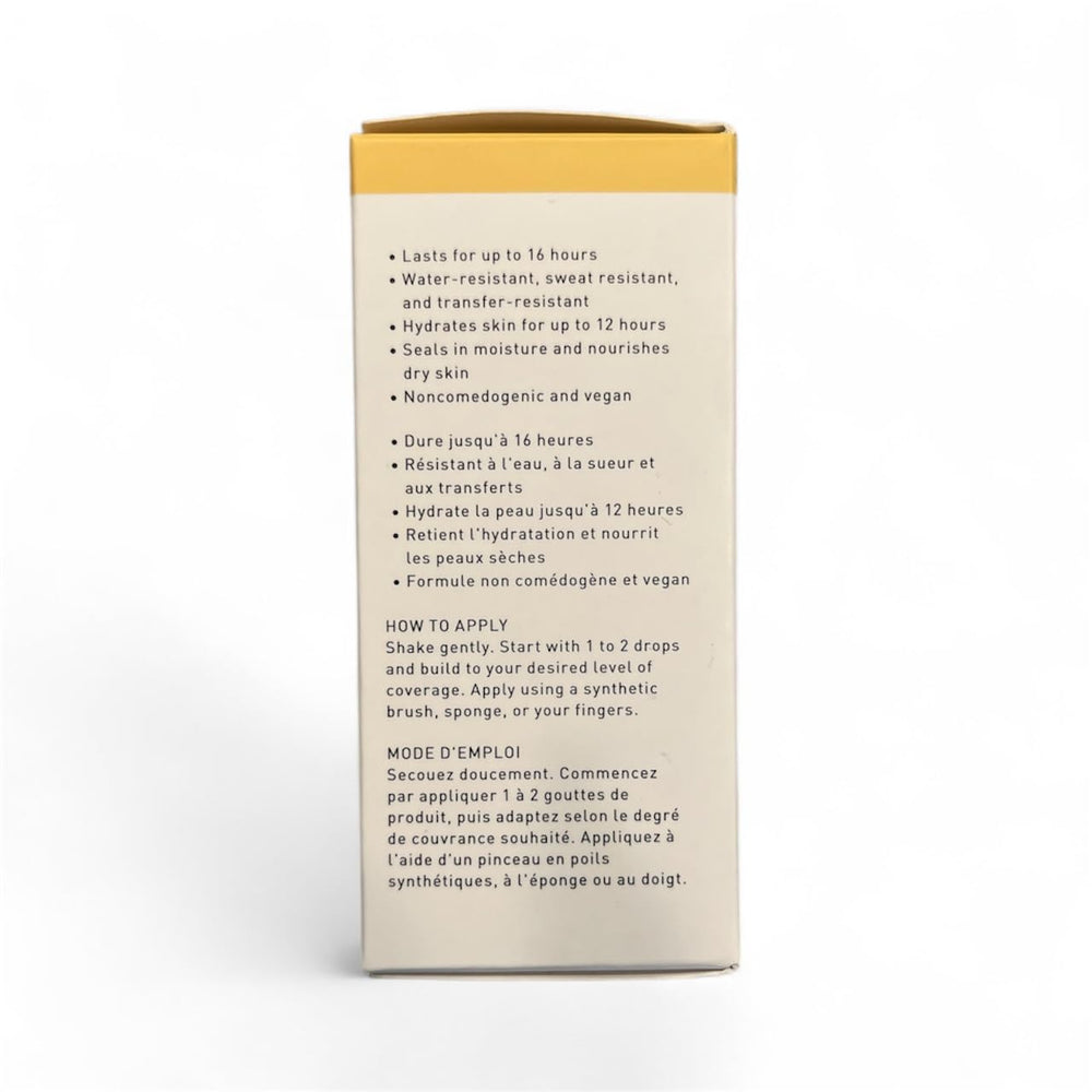 Morphe 2 Hint Hint Skin Tint finish on skin with a radiant, hydrated look