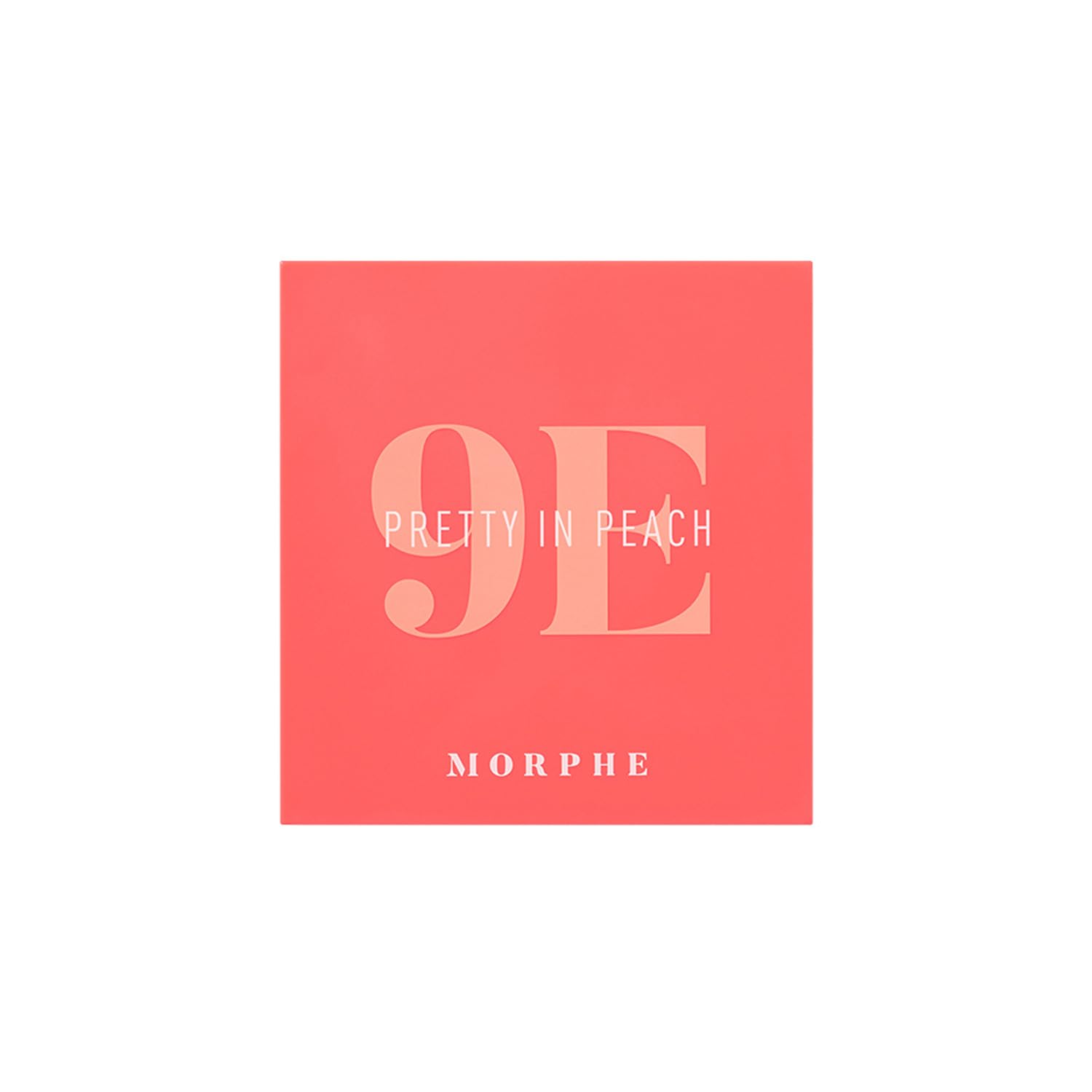 Morphe 9E Pretty In Peach enables buildable color payoff for soft looks or dramatic moments