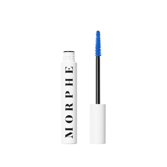 MORPHE Big Prime Lash Primer blue bottle preps lashes for defined mascara effect