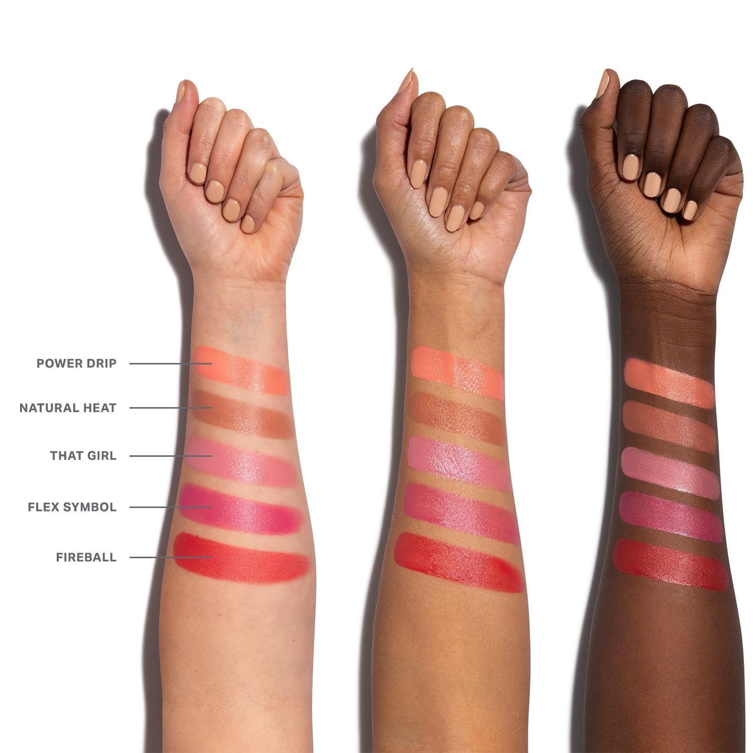 Morphe Hot Shot Blush Drops close-up packaging highlights clean ingredients.
