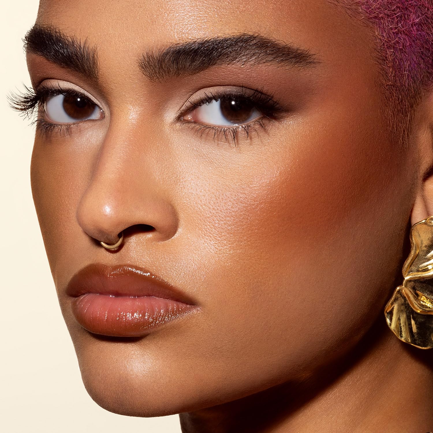 Morphe Hot Shot Sun Drops mixed with foundation for seamless glow.