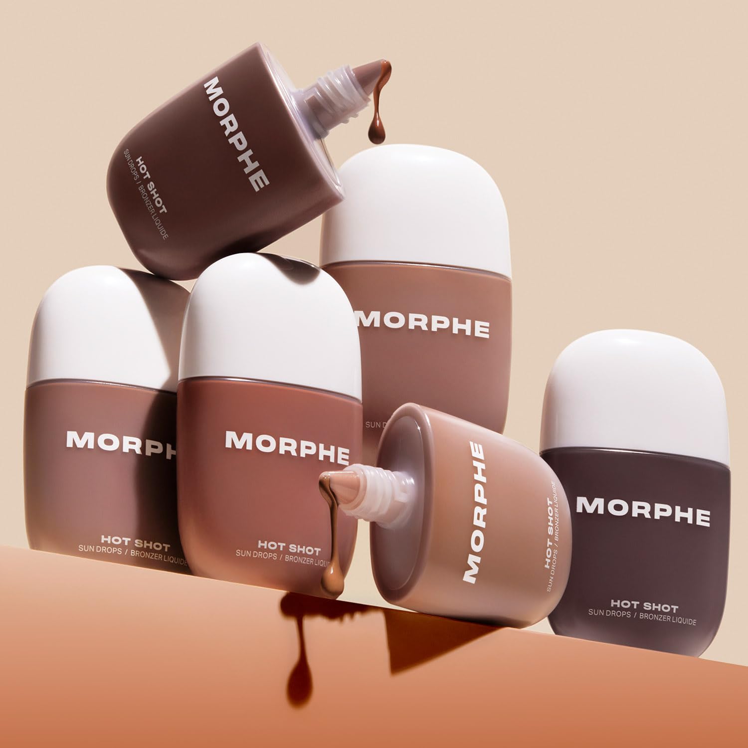 Morphe Hot Shot Sun Drops travel-friendly 1 oz bottle.