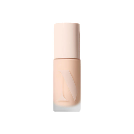 MORPHE Lightform Dewy Foundation bottle close-up showing hydrated, radiant finish