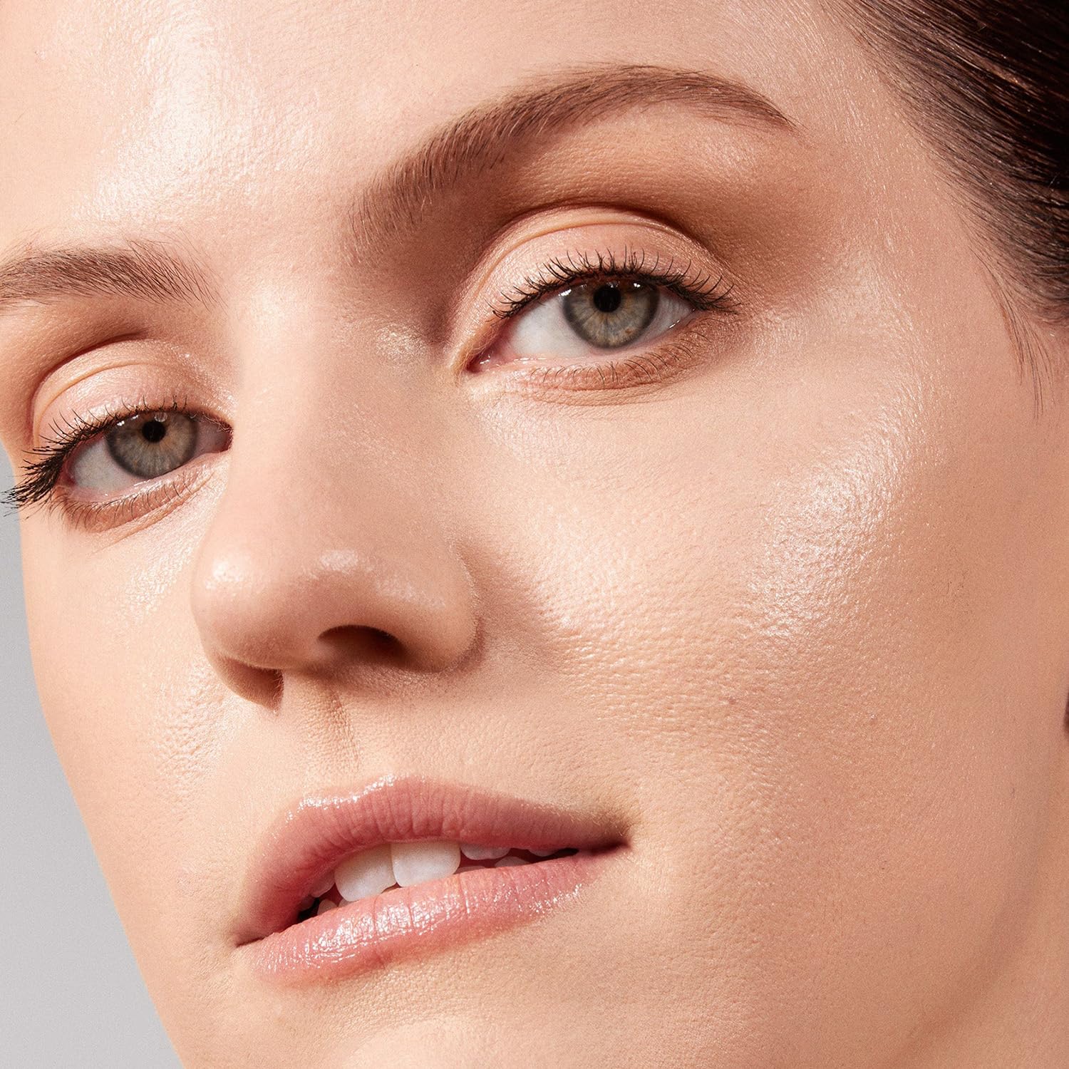 Morphe Lightform Dewy Foundation swatch on skin reveals dewy, even tone