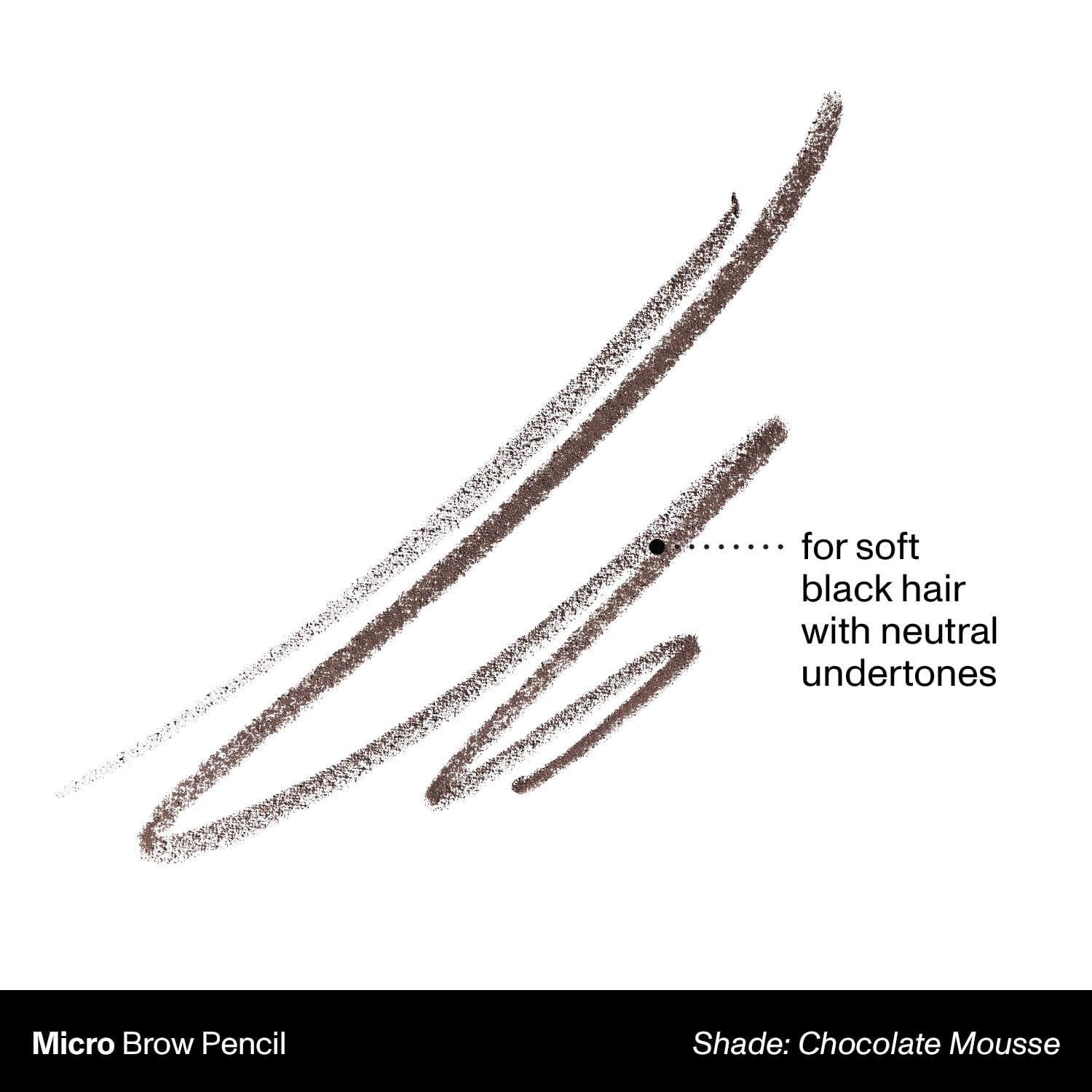 MORPHE Micro Dual Eyebrow Pencil spoolie blends for a seamless finish.