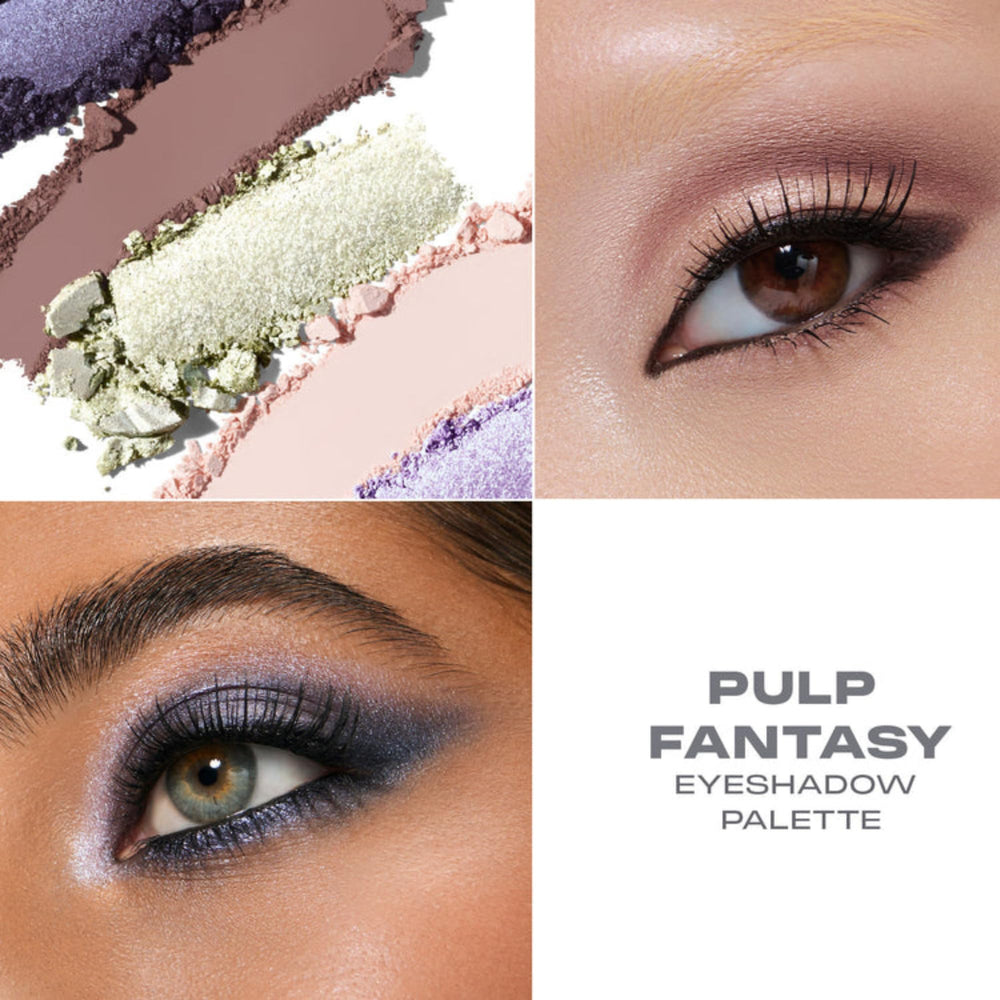 MORPHE Pulp Fantasy compact opened to reveal nine pigmented shades