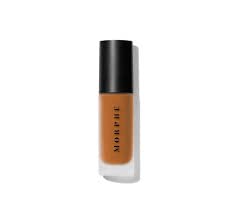 MORPHE Soft-Focus Foundation bottle close-up delivers natural finish and buildable coverage.