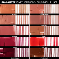 Precise Morphe Soulmatte applicator tip ready for defined lip lines