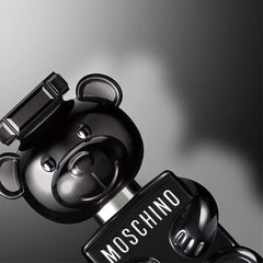 Moschino Toy Boy box packaging close-up, premium presentation for gifting inspiration.