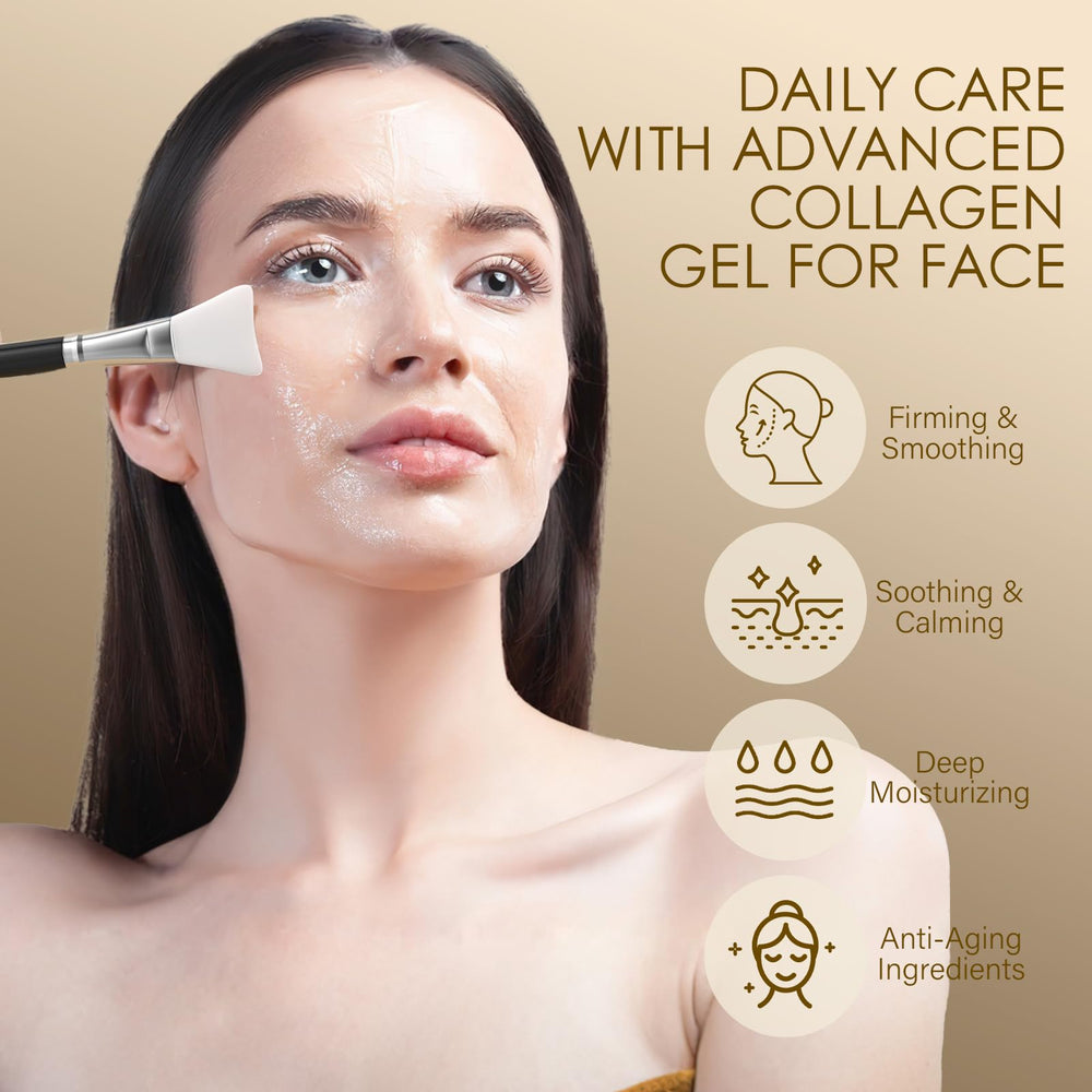 MOSRROU gel features collagen, snail mucin, and Centella for hydration and balance.