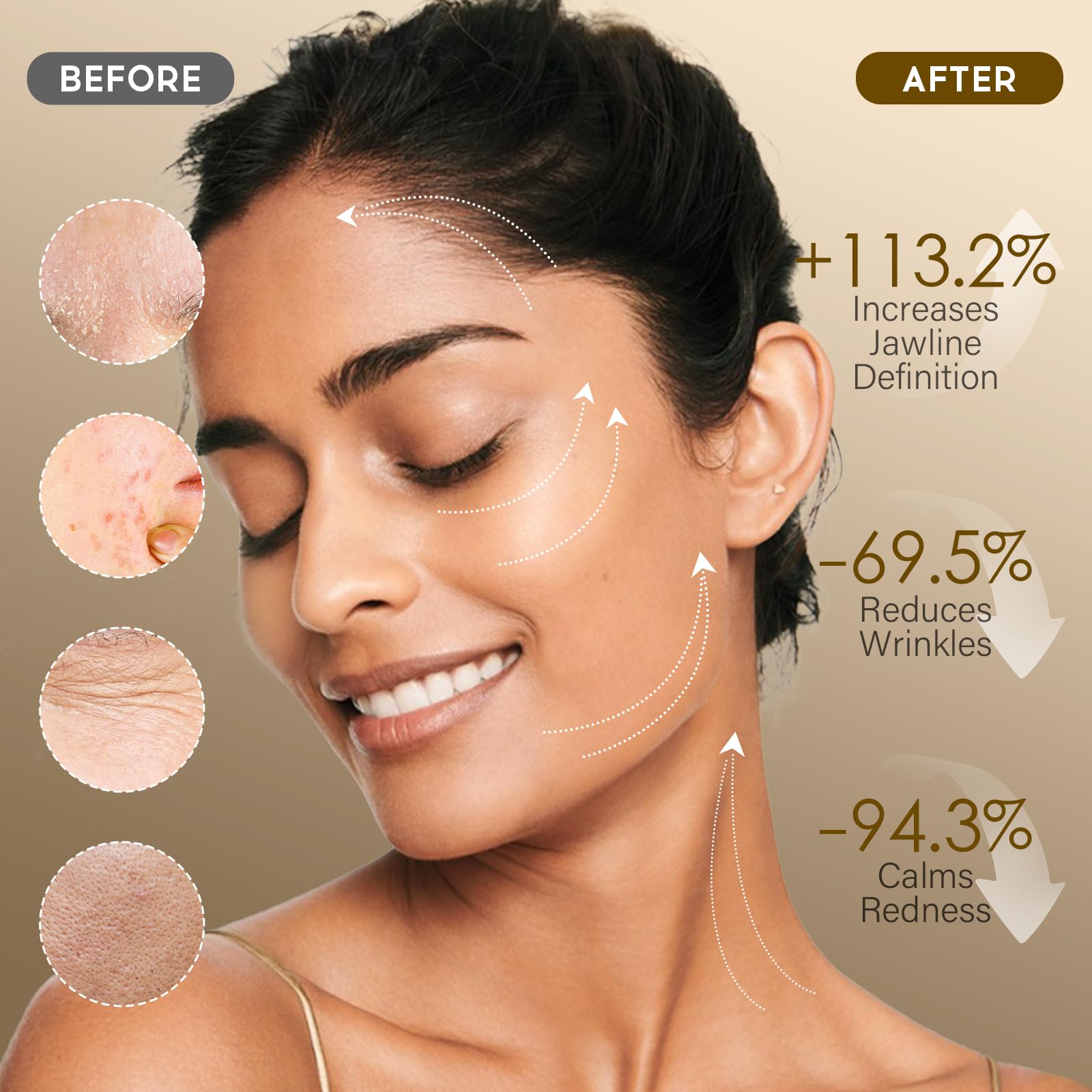 MOSRROU moisture-locking gel keeps skin plump and hydrated for hours.