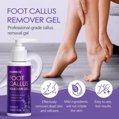 MOSRROU Callus remover gel targets rough areas for smoother skin