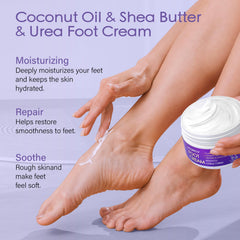 MOSRROU Lavender exfoliating gel for hydrating pampering foot care