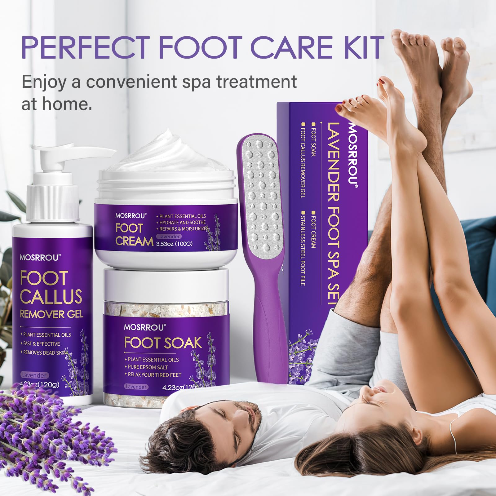MOSRROU Professional-grade tools designed for at-home pedicures