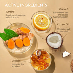 Texture of walnut powder in MOSRROU scrub for gentle dead skin removal