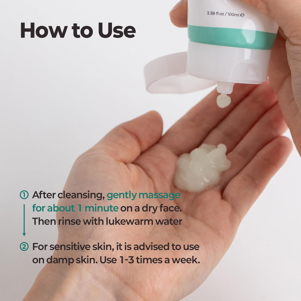 MOTHER MADE LHA Aqua Peel Gel used as body scrub for elbows and feet