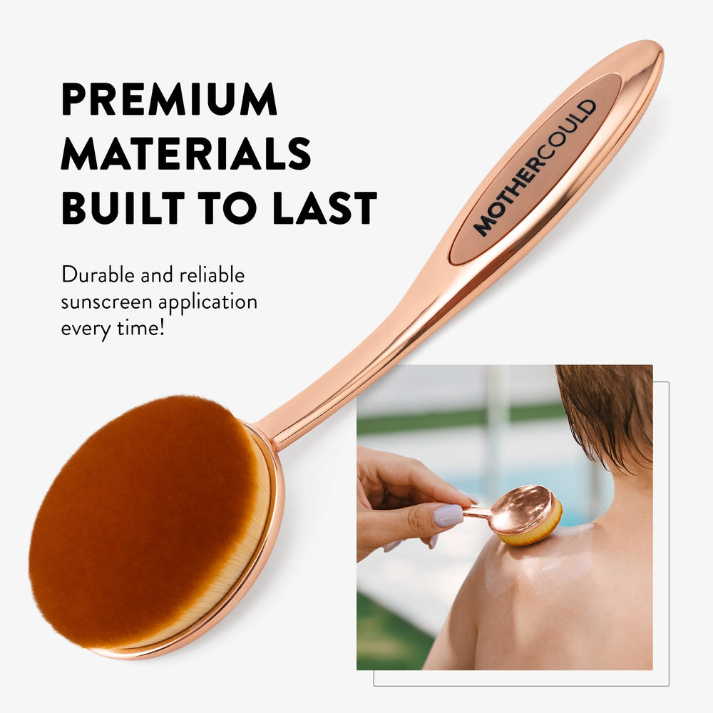 MotherCould cleaning mat silicone speeds post-application cleanup.