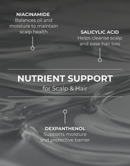 Motifull scalp close-up showing lightweight serum texture