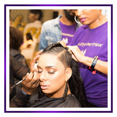 Motions detangler ingredients image featuring coconut oil, shea butter and argan oil for conditioning.