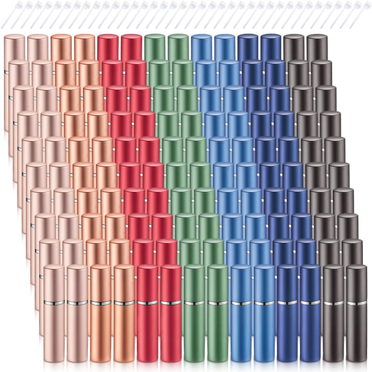 Motiskyy 5ml pink travel perfume bottle for compact fragrance on the go.