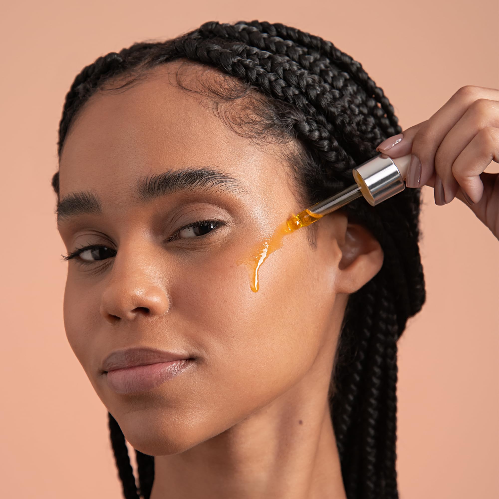 Mount Lai 30 mL bottle on vanity supports daily skincare ritual.
