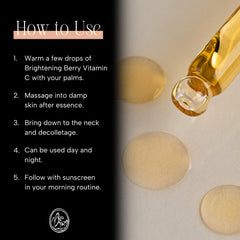 Mount Lai rosehip and sea buckthorn oils blend nourishes elasticity and glow.