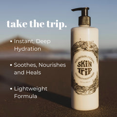 Mountain Ocean 16oz bottle ready for lightweight moisture with quick absorption.