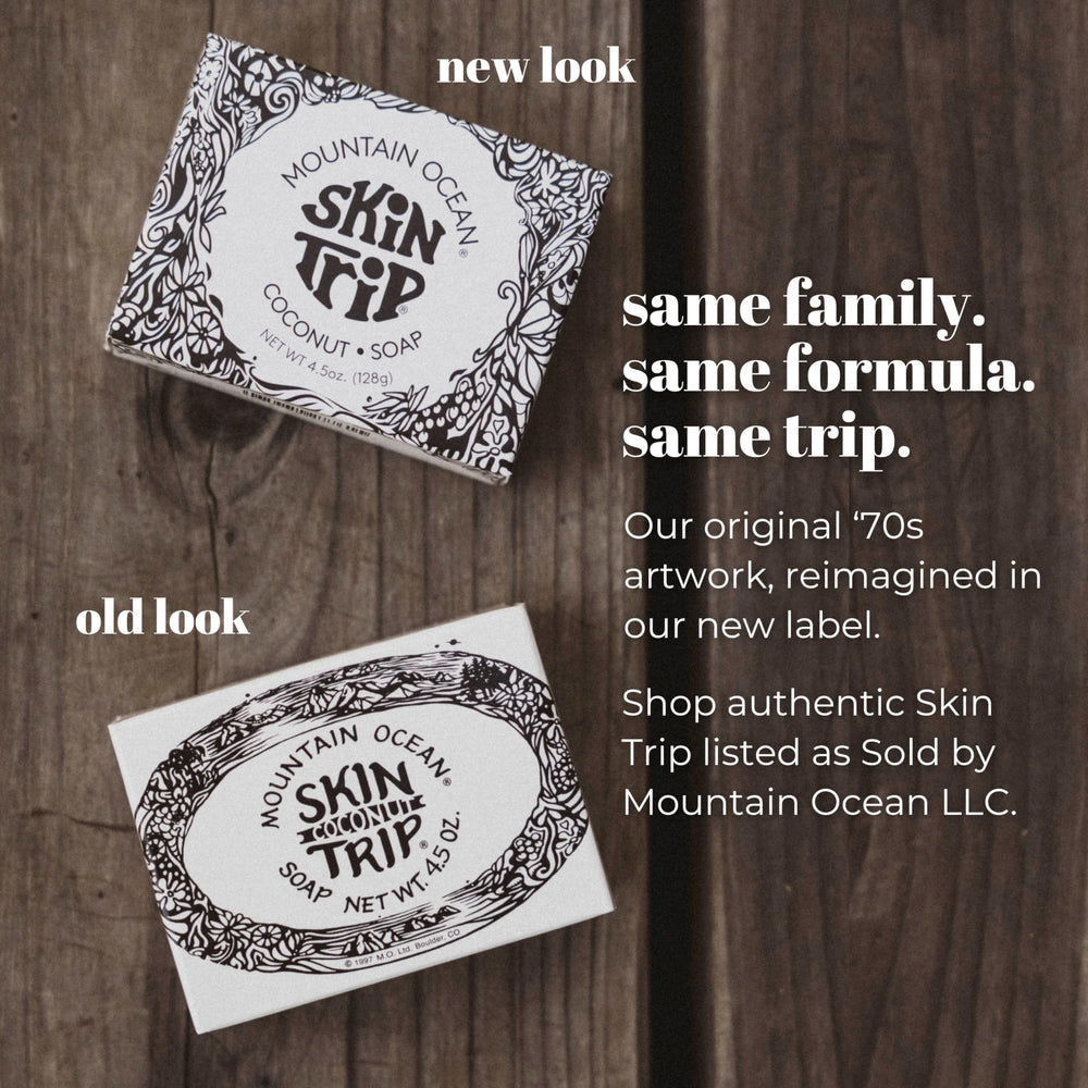 Creamy lather from Mountain Ocean Skin Trip Coconut Soap feels gentle on skin.