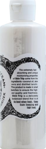 Mountain Ocean Skin Trip routine shot shows step-by-step moisturizing