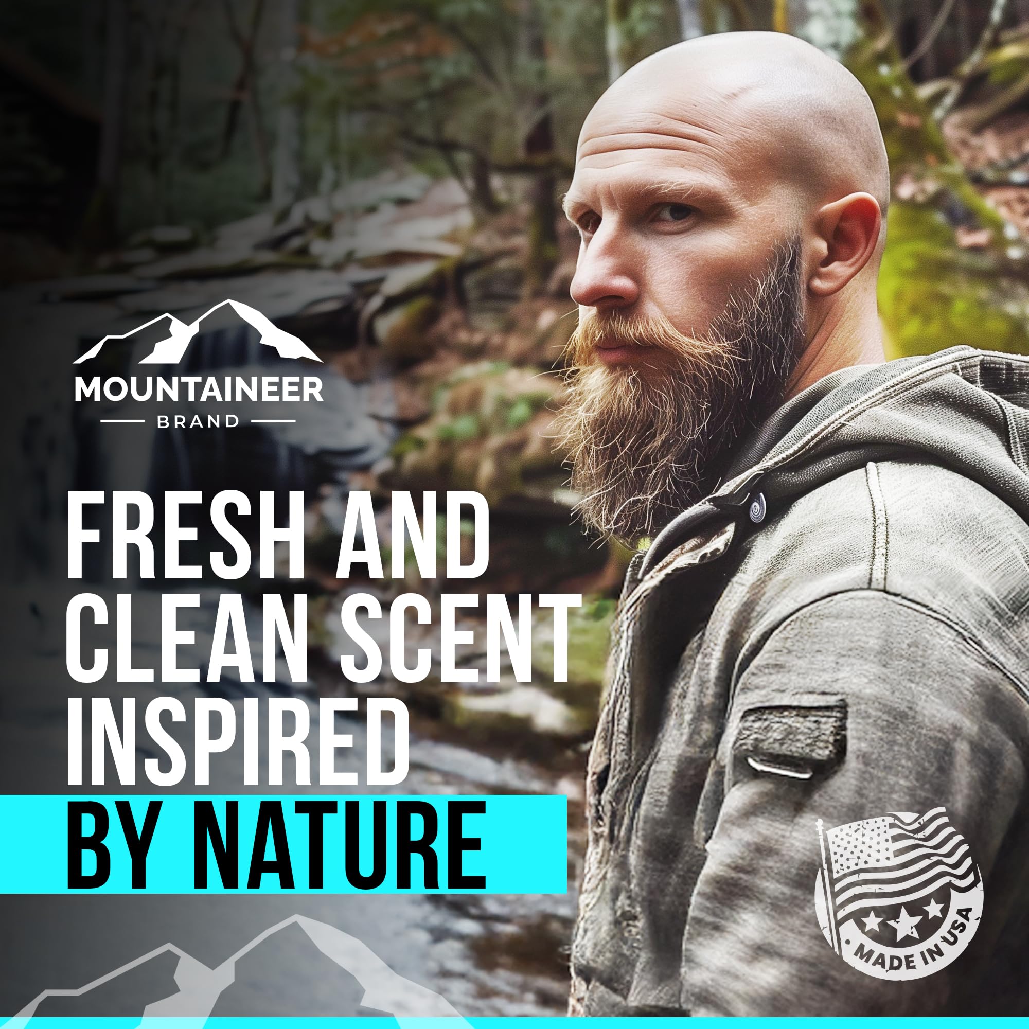 Mountaineer Brand balm texture close-up highlights creamy consistency for even application