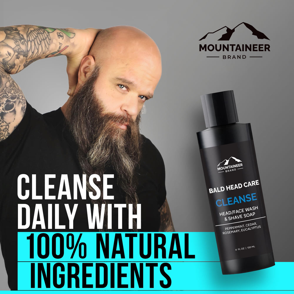 Mountaineer Brand natural scent bottle emphasizing fresh, outdoor-inspired fragrance.