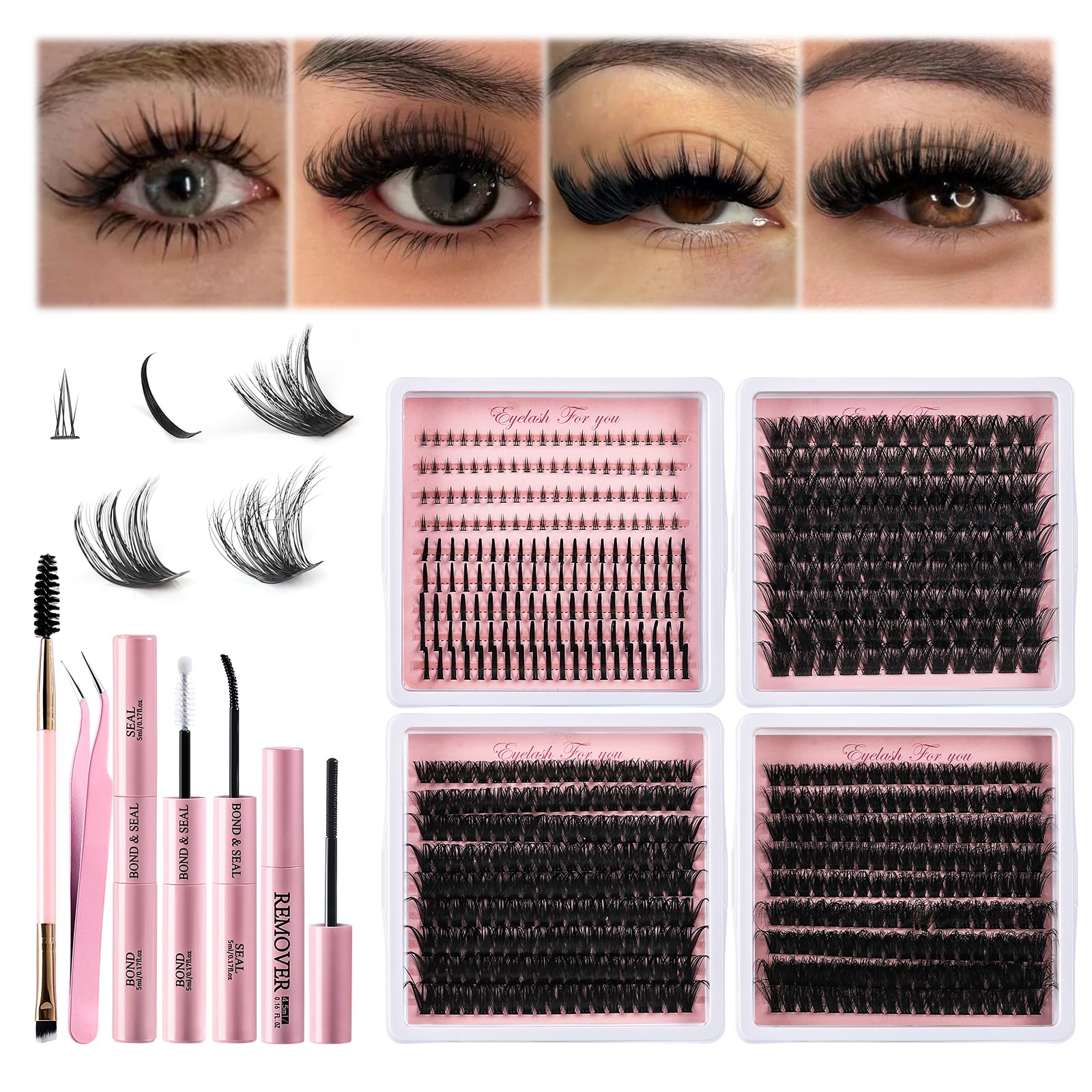 MOWOT volume clusters kit ready for classic fullness and everyday glam