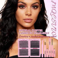 MQCsvw lash clusters kit enables natural to glamorous looks for different occasions