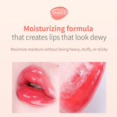 MQNY Dewy Water Glow Lip Tint tube packaging sleek design