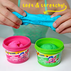 Mr. Bubble Soapy Bath Dough creative-play shot highlights imaginative bath ritual with scents.