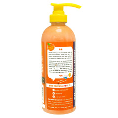 Mr. Bubble Spirited Citrus 3-in-1 lather close-up for rich suds and skin-friendly care.
