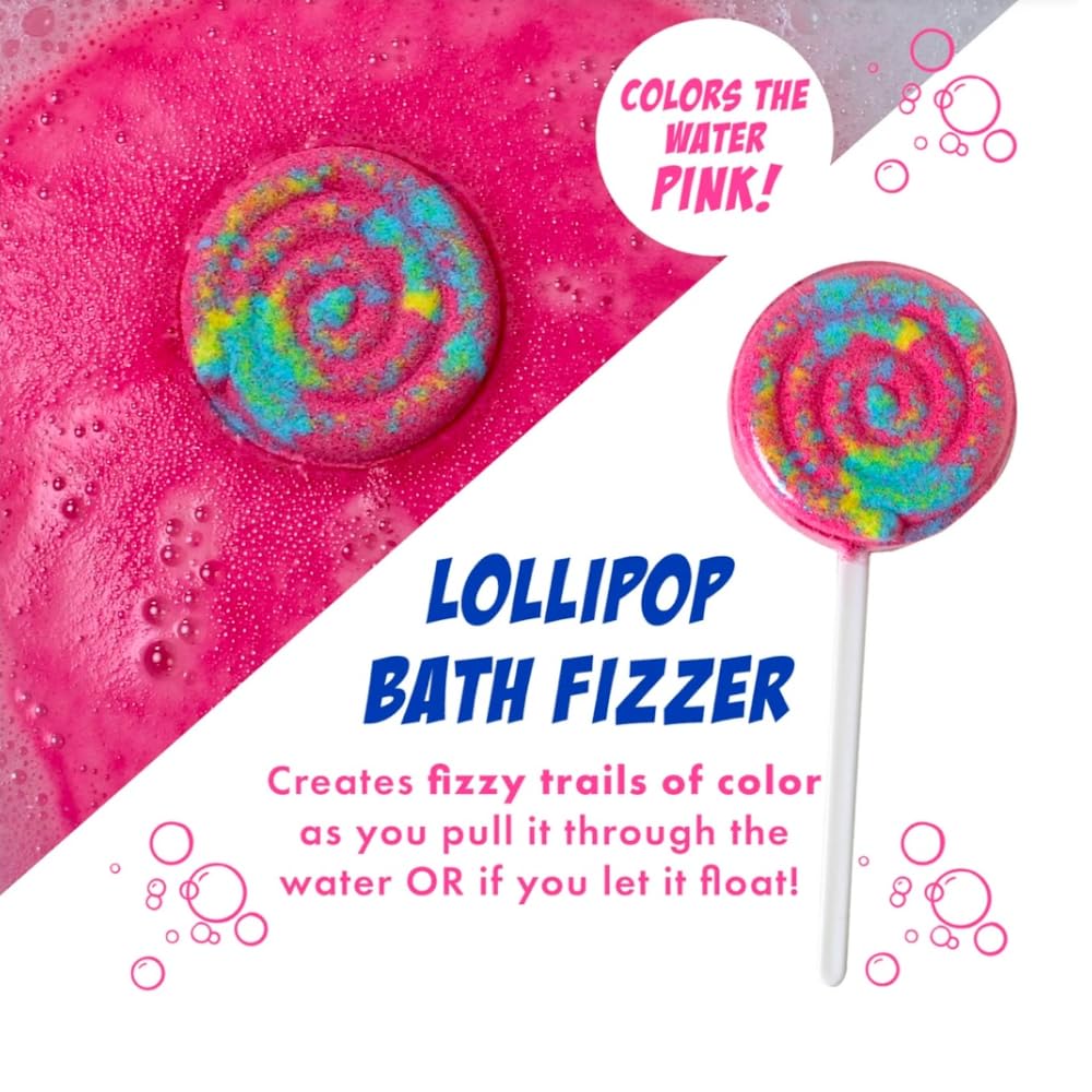 Mr Bubble Sweet Treats Dissolving Soap Stickers add interactive cleanup play