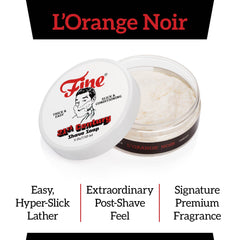 Dense Mr. Fine 21C lather provides cushion during the shave