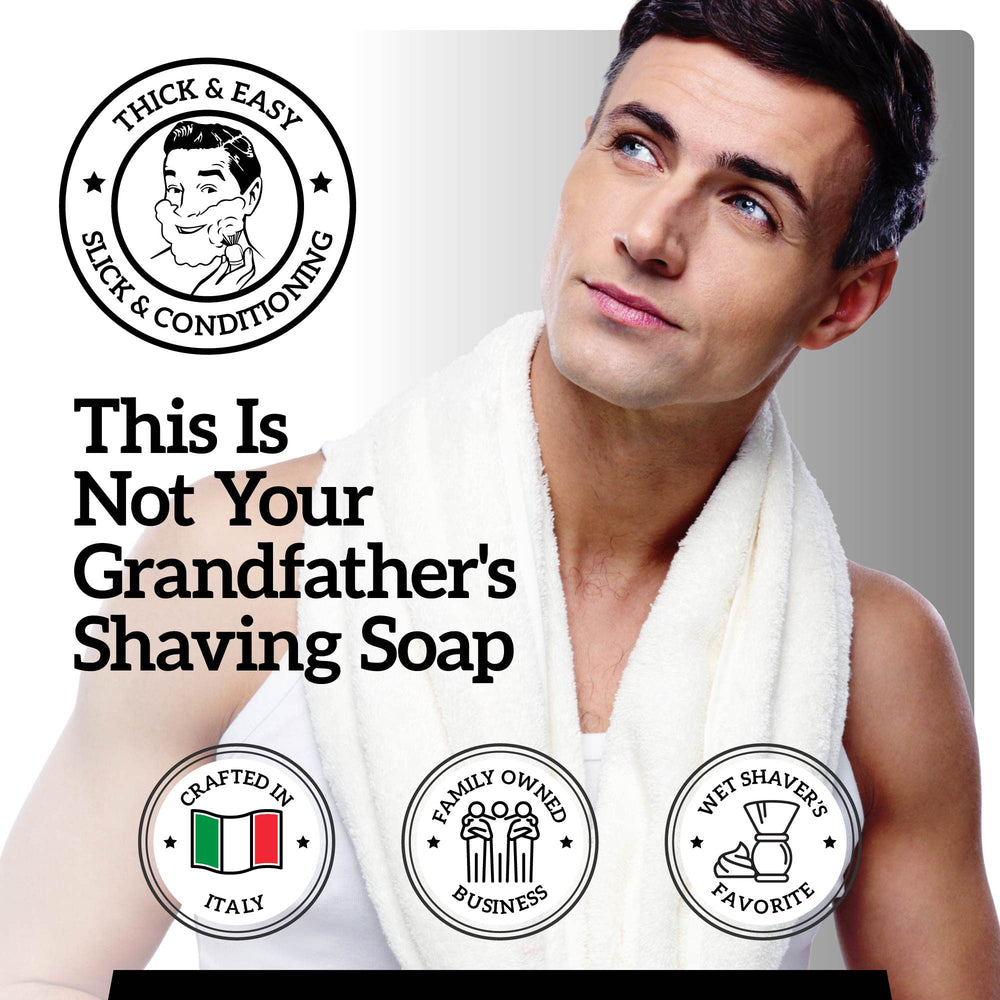 Label of Mr. Fine 21C soap showing no artificial colors