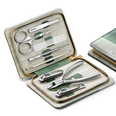 MR.GREEN manicure set case in PU leather for elegant storage and easy transport