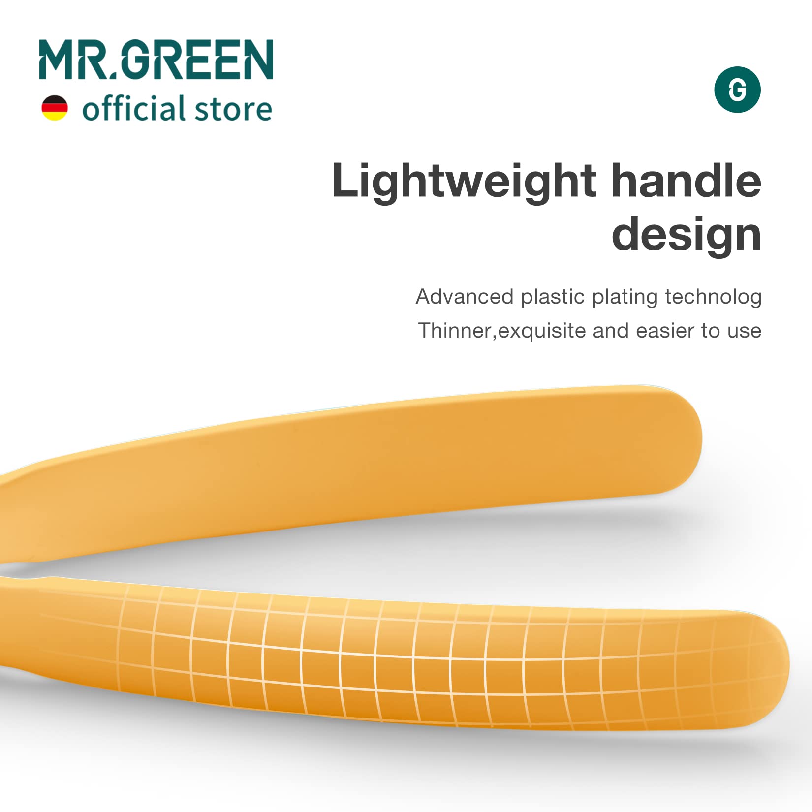 MR.GREEN built-in spring delivers smooth, steady clipping.