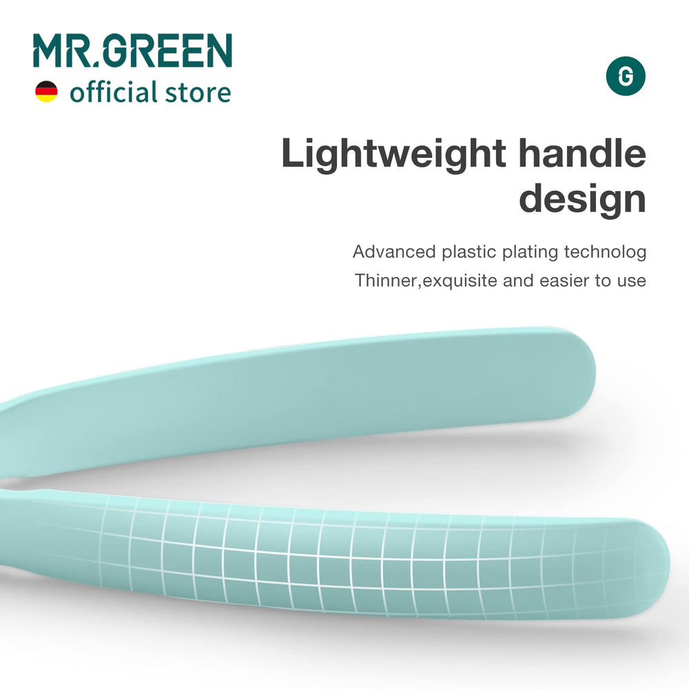 MR.GREEN lightweight handle with anti-slip finish for comfortable use.