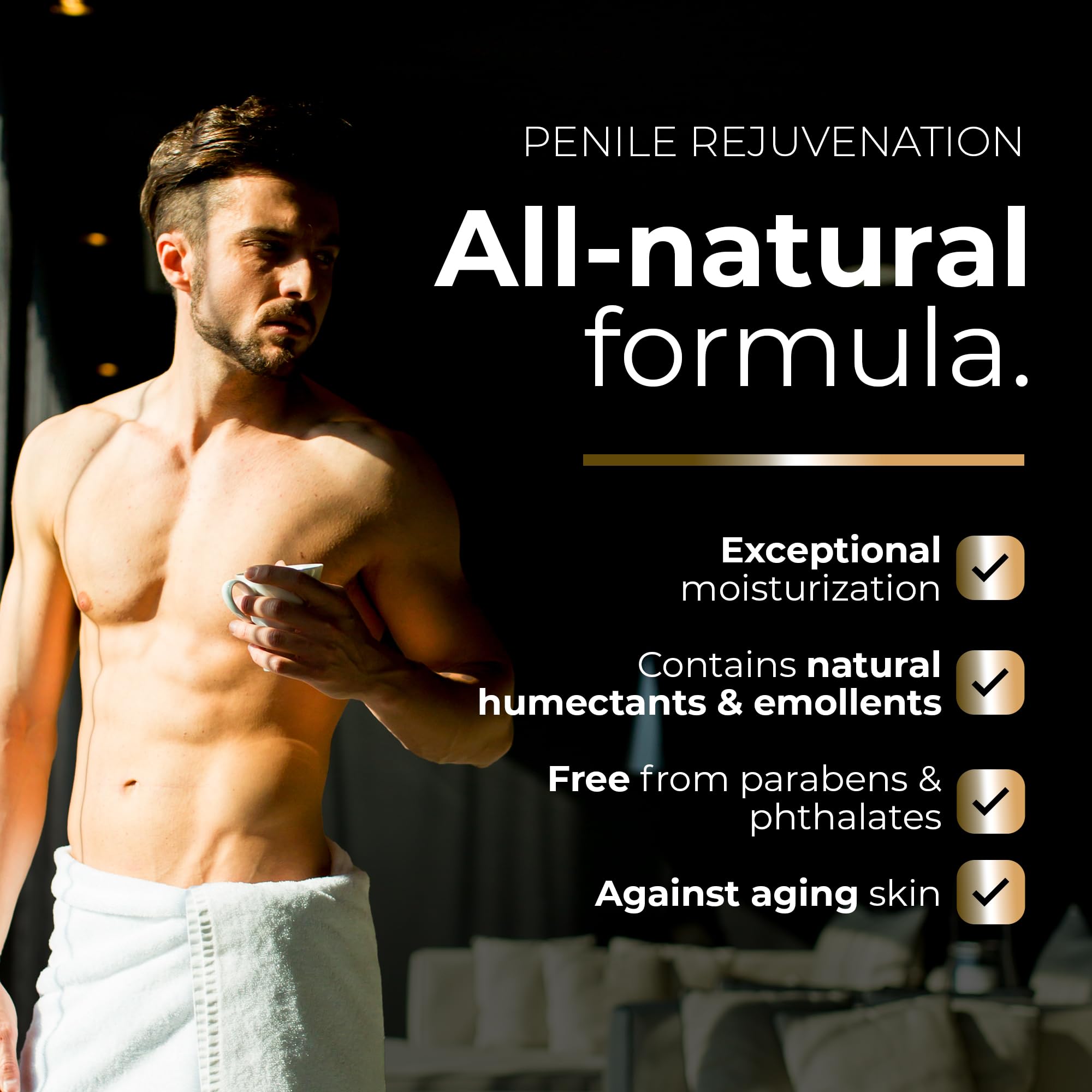 Mr Men Penile Cream non-greasy texture supports seamless all-day wear.