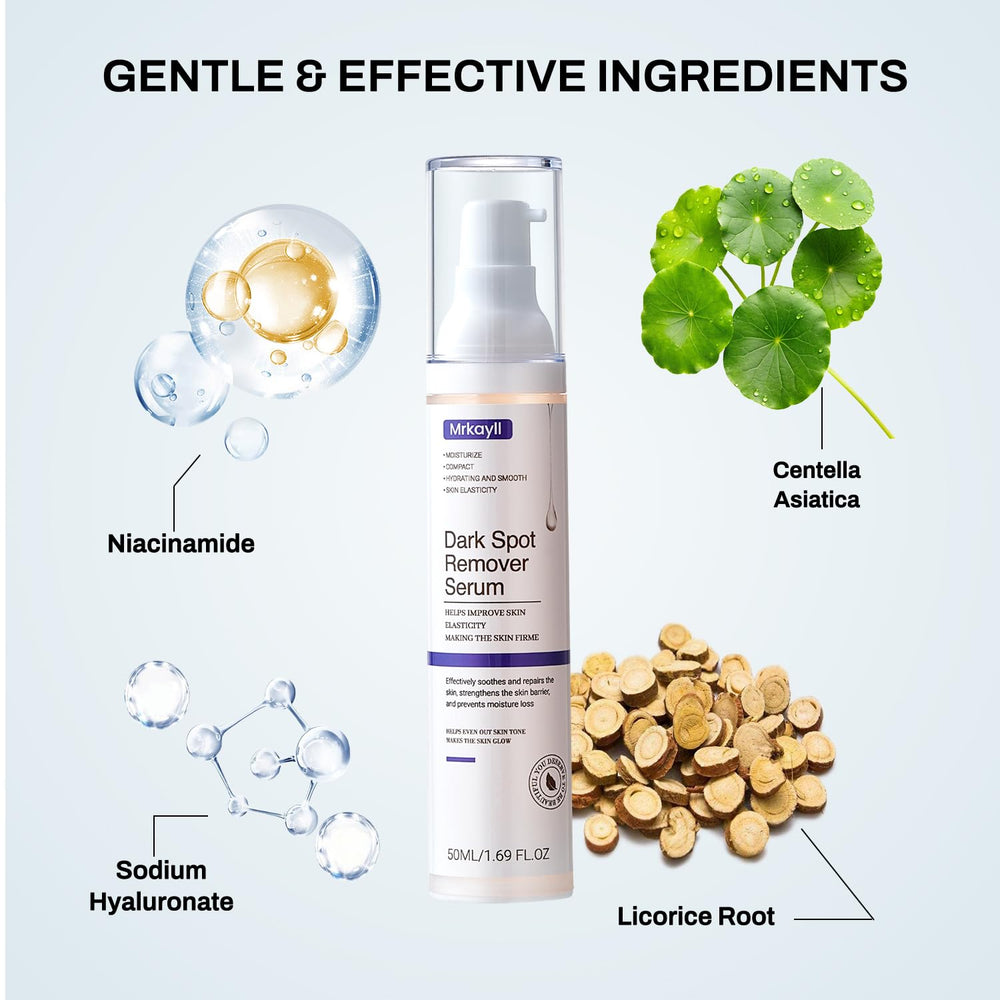 Mrkayll application on skin shows quick absorption and non-greasy finish