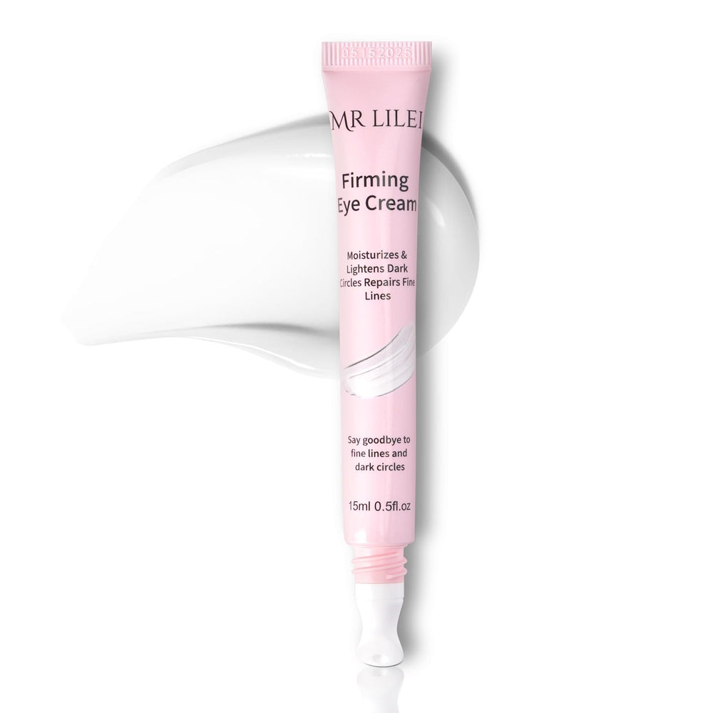 Mrlilei Beauty eye cream bottle with hyaluronic acid for smooth hydration