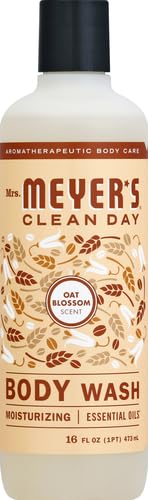 Creamy foam from Mrs. Meyer’s Clean Day body wash delivers a refreshing cleanse.