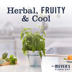 Leaping Bunny cruelty-free logo on Mrs. Meyer's packaging